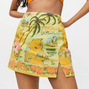 UO Paradise Mini Skirt